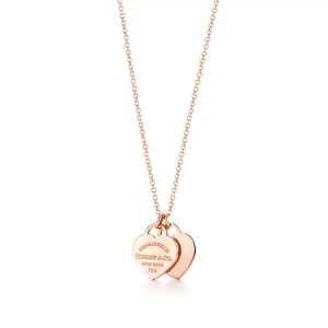 Dây chuyền Mini Double Heart Tag Pendant