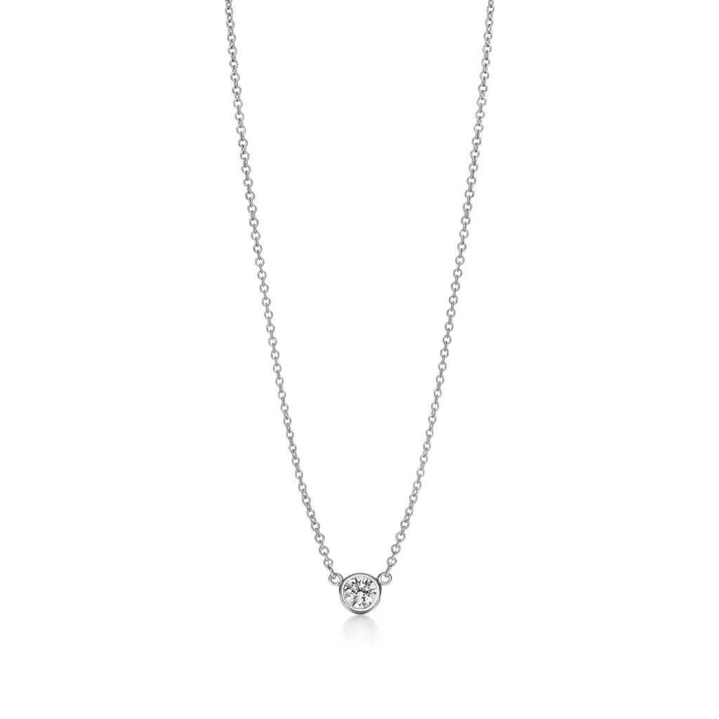 Dây Chuyền Diamond by the Yard Single Diamond Pendant